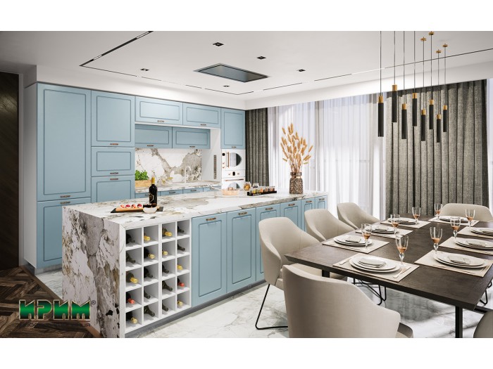 Кухня Сити 9122 - лице MDF/МДФ